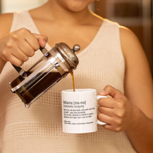 Tasse definition mama sublimiert auf eine Keramiktasse von cremodni