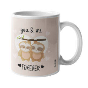 Tasse You and Me forever sublimiert von cremondi