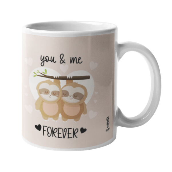 Tasse You and Me forever sublimiert von cremondi