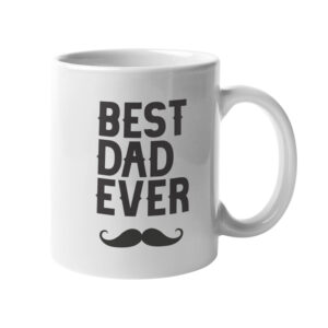 Tasse best dad ever von creMoNDi sublimiert