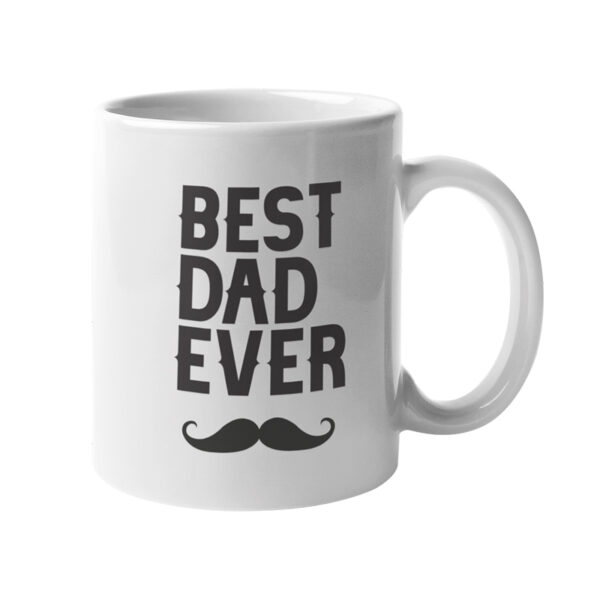 Tasse best dad ever von creMoNDi sublimiert