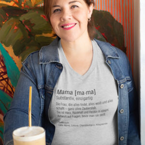 T-shirt Definition Mama Transferdruck von creMoNDi