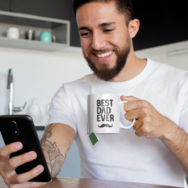Tasse best dad ever – Bild 2