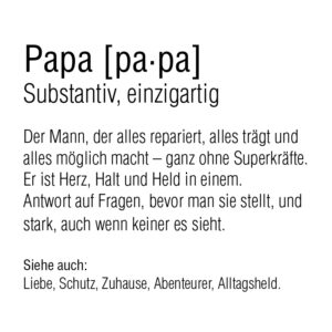 Tasse Definition Papa sublimiert von creMoNDi